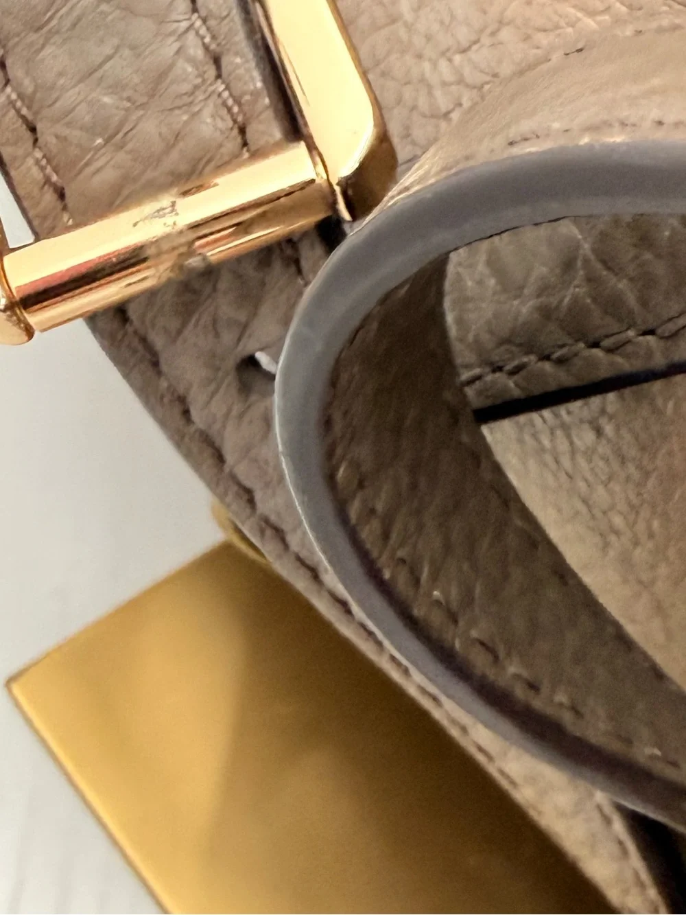 MICHAEL KORS Two-Tone Pebbled Leather Backpack
